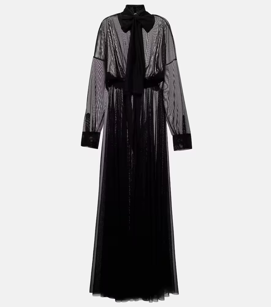 Norma Kamali Robe longue | Mytheresa (FR)