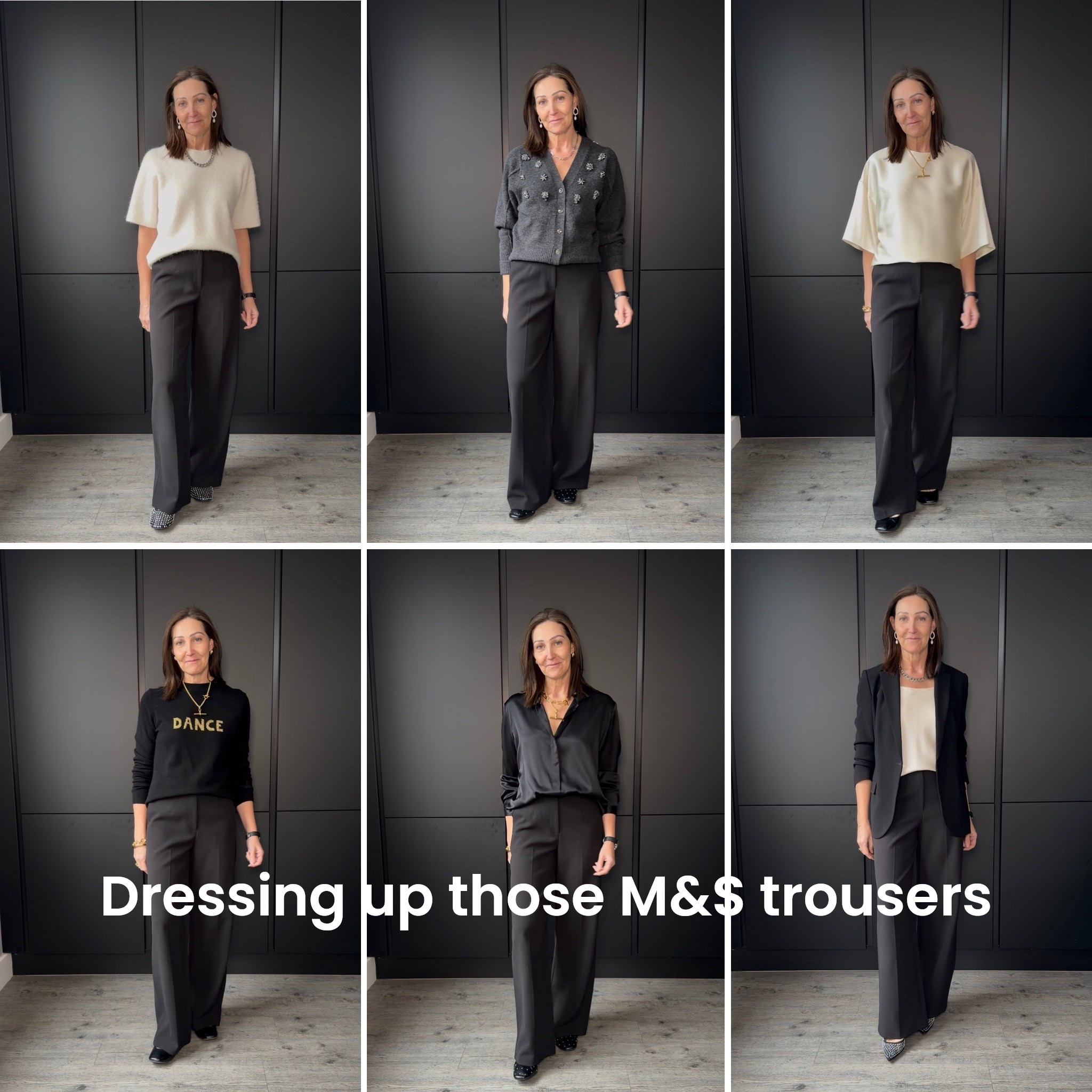 I think these are the best black trousers from M&S. A great shape, the fabric is excellent and they’re easy to dress up and down. I wear a 10 long x

#LTKwinter #LTKover50style #LTKfestive