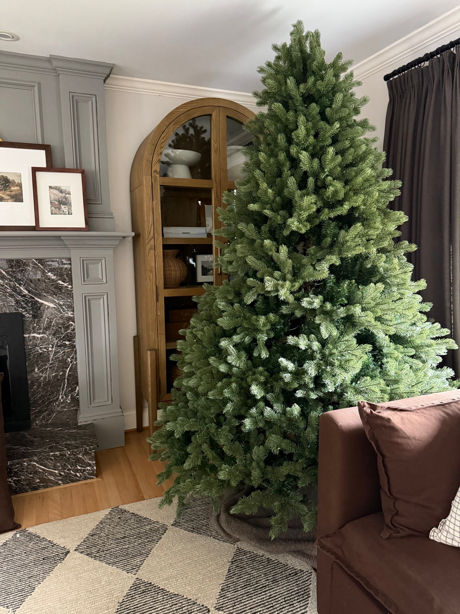 The most realistic Christmas tree I ever did see. 

#LTKSeasonal #LTKHome #LTKHoliday