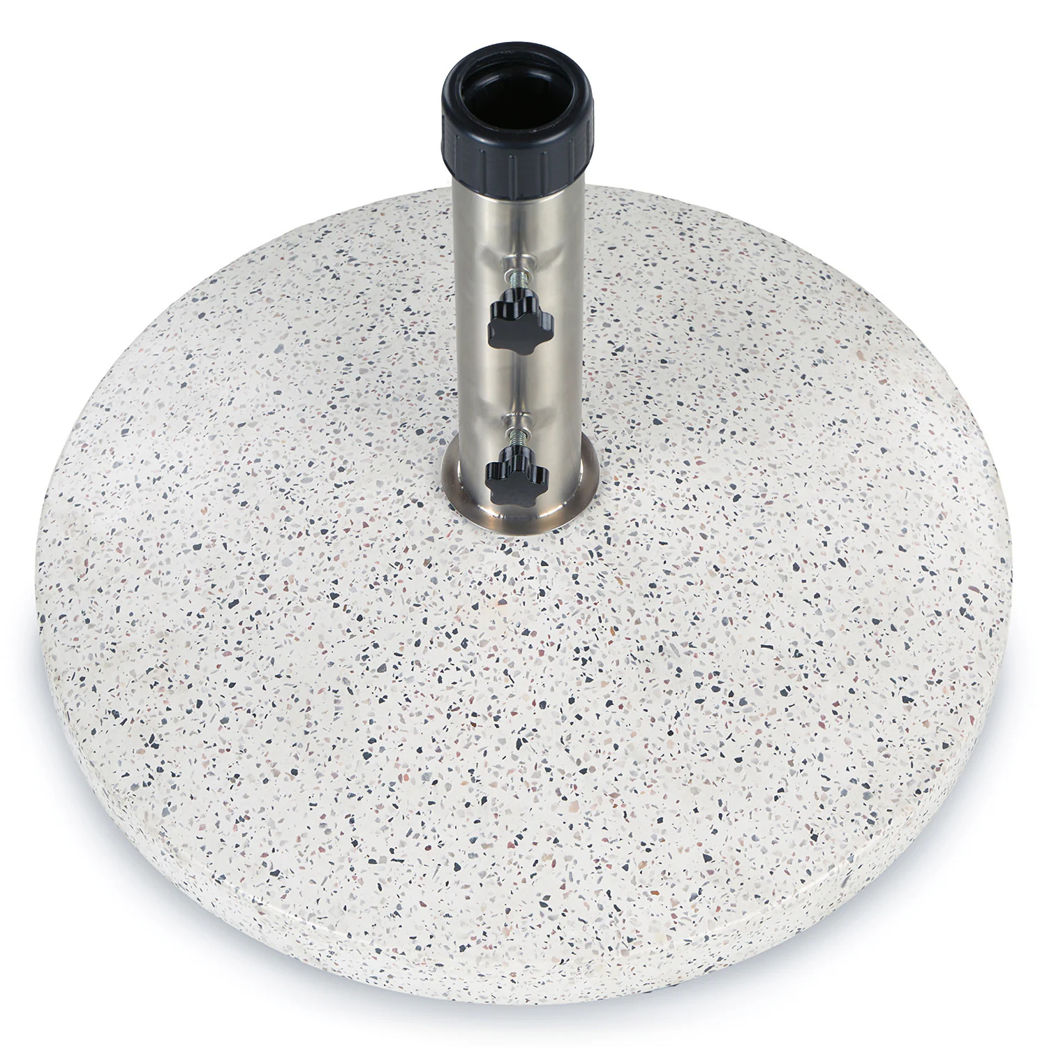 Solina Umbrella Base - White Terrazzo | Article