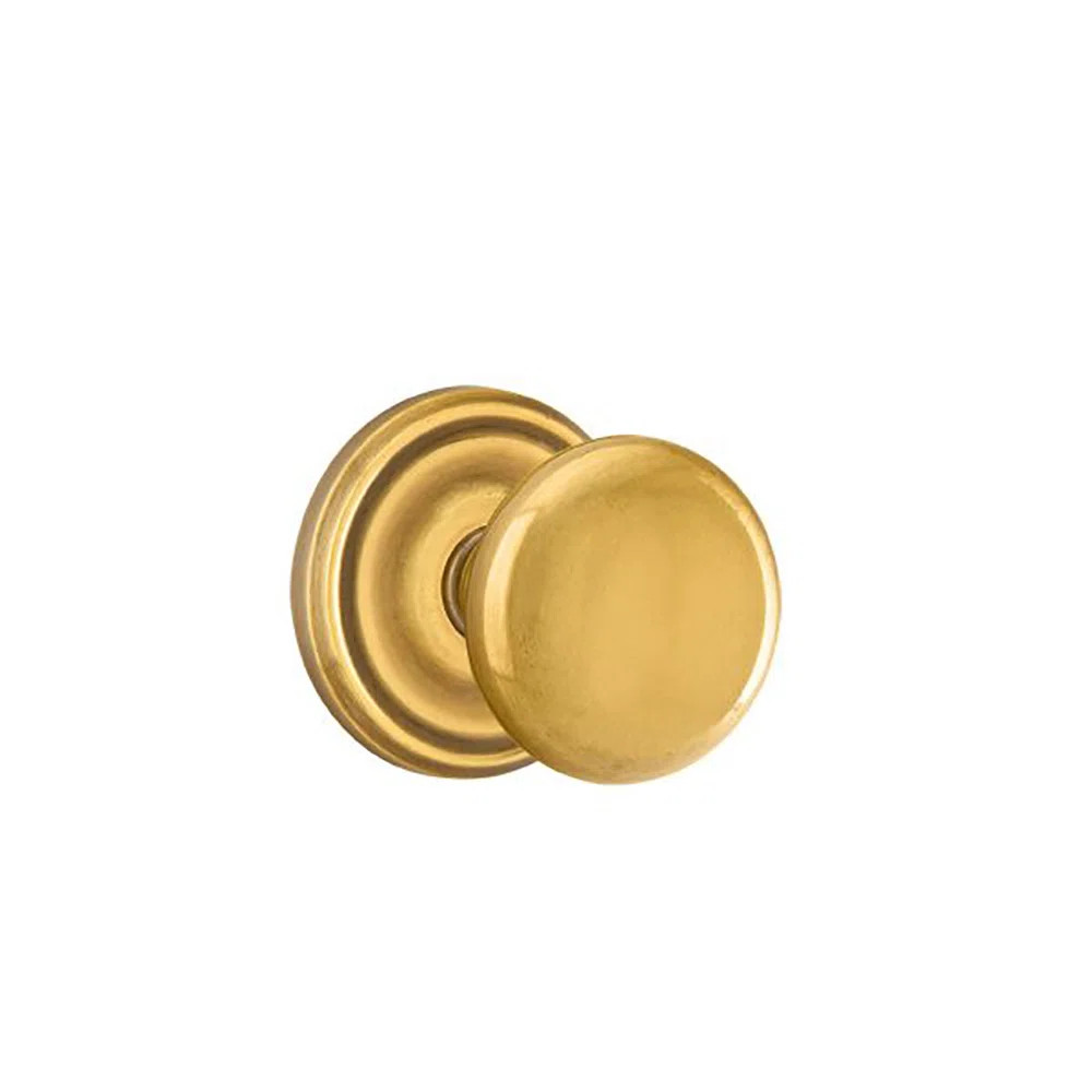 Emtek Privacy Knobset w/ Regular Rosette and Providence Knob | Wayfair North America