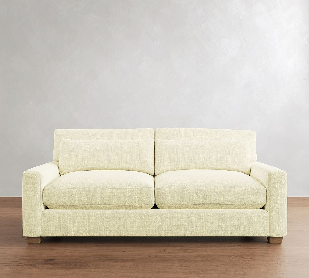 PB Comfort Modern Square Arm Deep Seat Sofa (62"–118") | Pottery Barn (US)