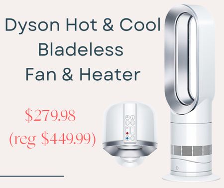 #ad The Dyson Hot & Cool Blameless Fan & Heater for @QVC is so versatile. I love that it cools in the summer and heats in the winter making it useful all year around. It has a sleek design, rotates AND the best part is the remote it has a magnet and attaches to the top making it so you don’t lose it. 
Right now it is down to $279.98 (reg $449.99) when you use a new email addresss and code QVCNEW20
#loveQVC