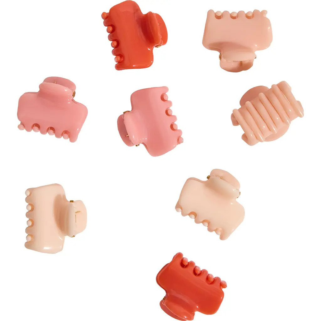 Kitsch 8-Pack Cloud Mini Claw Clips in Assorted Cherry Blossom at Nordstrom | Nordstrom
