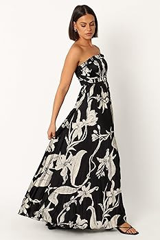 Petal & Pup Women's Angelique Strapless Maxi Dress | Amazon (US)