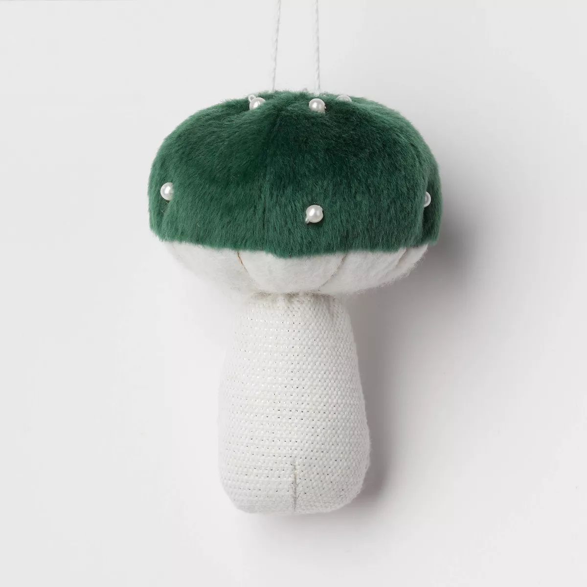 Fabric Mushroom Christmas Tree Ornament Dark Green - Wondershop™ | Target