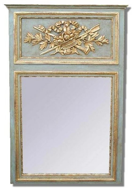 French Trumeau Mirror Louis XVI Antic Trumeau Mirror. French | Etsy | Etsy (US)