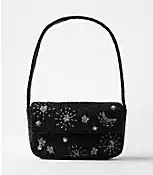 Moon & Star Beaded Shoulder Bag | LOFT
