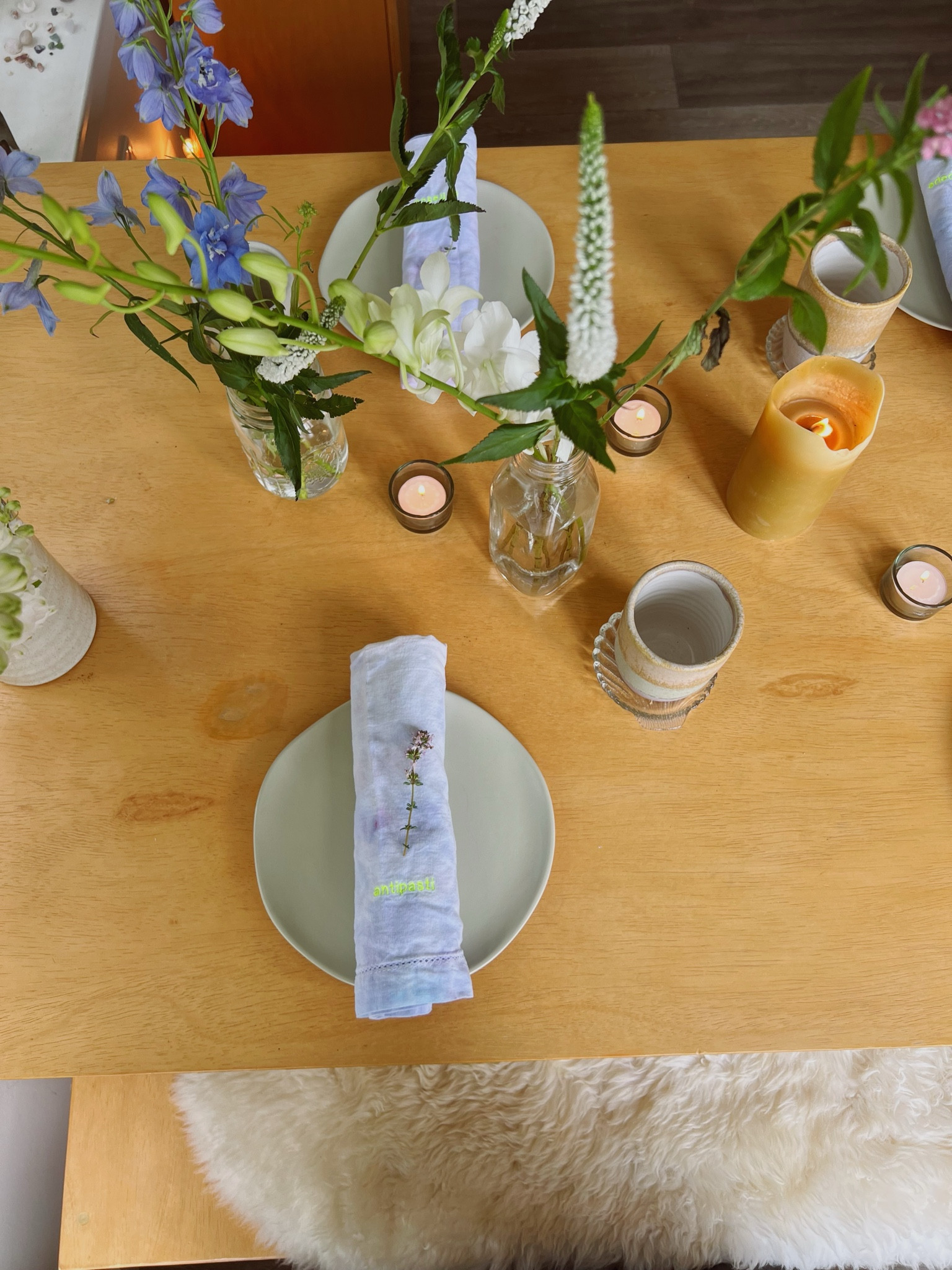 summer dinner parties 🦋