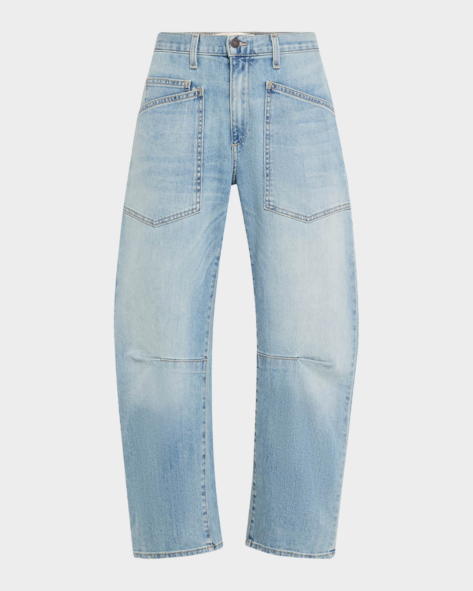 Nili Lotan Shon Cropped Jeans | Neiman Marcus