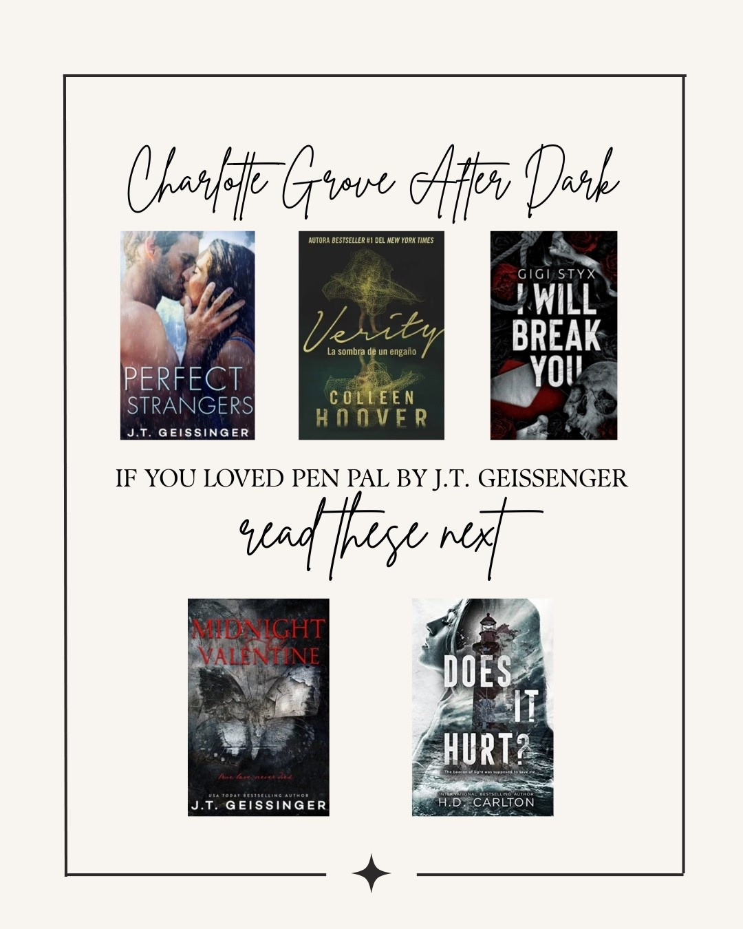 If you loved Pen Pal by J.T. Geissenger, here are your next spirals! 🖤📖🔥

#LTKselfcare #LTKvlog