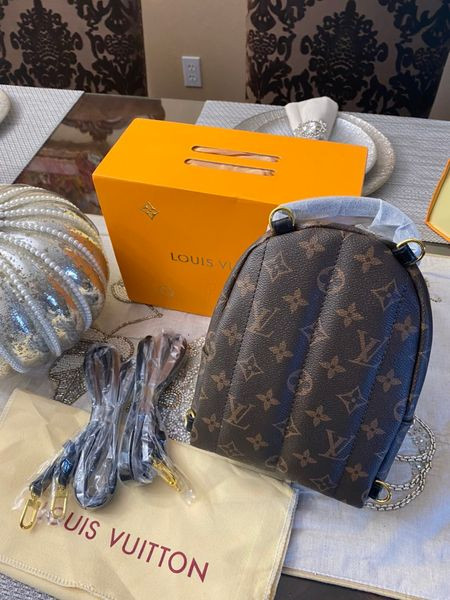 Designer School Bags Backpack Women Palm Springs Mini BRAND Genuine Leather Children Printing Pre... | DHGate