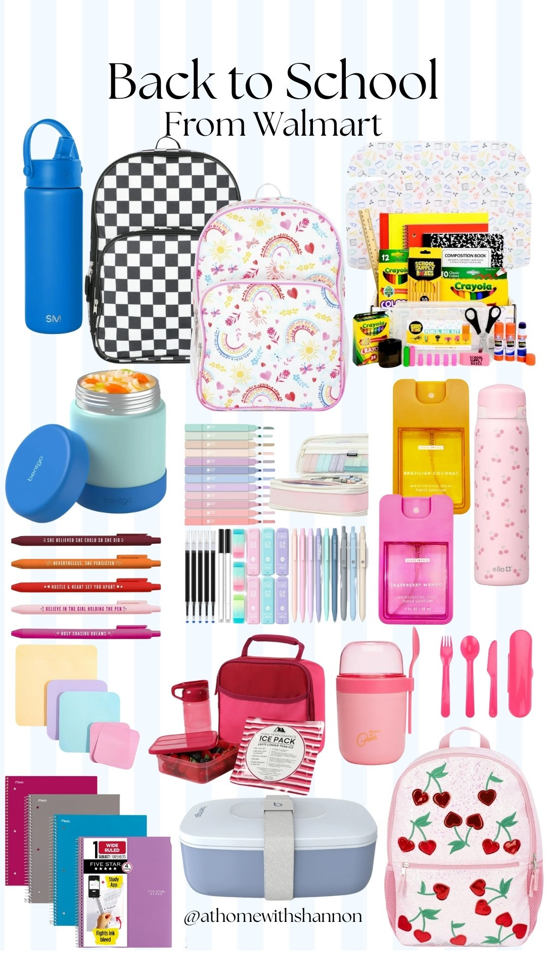 Back to school finds from Walmart 


