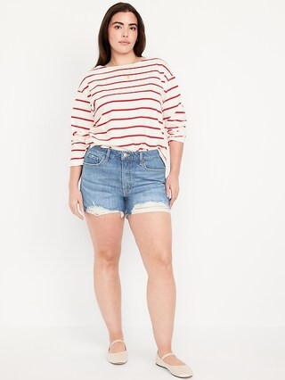 High-Waisted OG Jean Shorts -- 3-inch inseam | Old Navy (US)