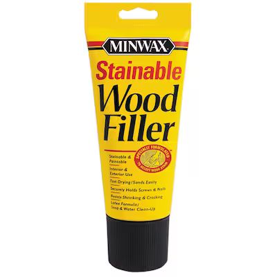 Minwax 6-oz Stainable Wood Filler Lowes.com | Lowe's