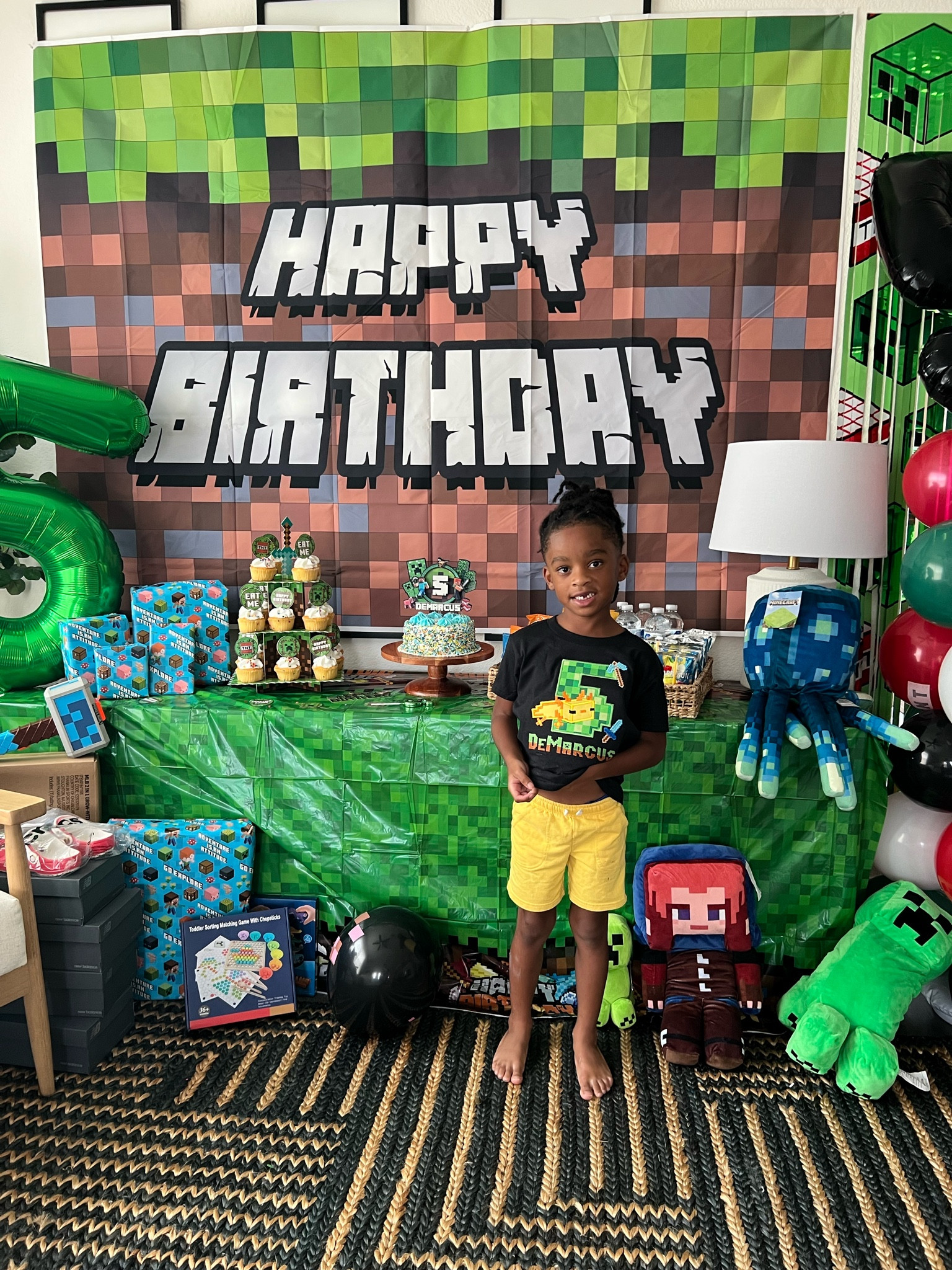 Minecraft 5th Birthday Party 


Birthday Party, Minecraft, Amazon, Target, Boys Birthday Ideas, Party Decorations 

#LTKparties #LTKfamily #LTKkids