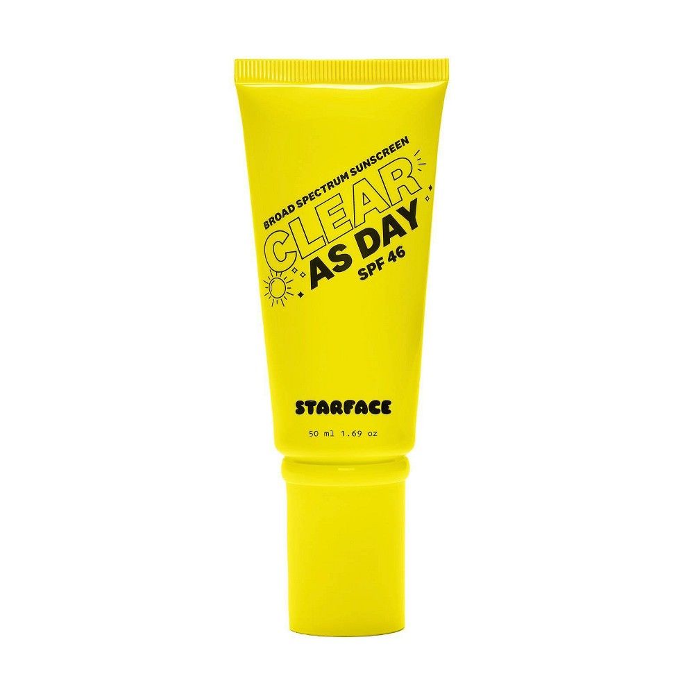 Starface Clear as Day Broad Spectrum Sunscreen - SPF 46 - 1.69 fl oz | Target
