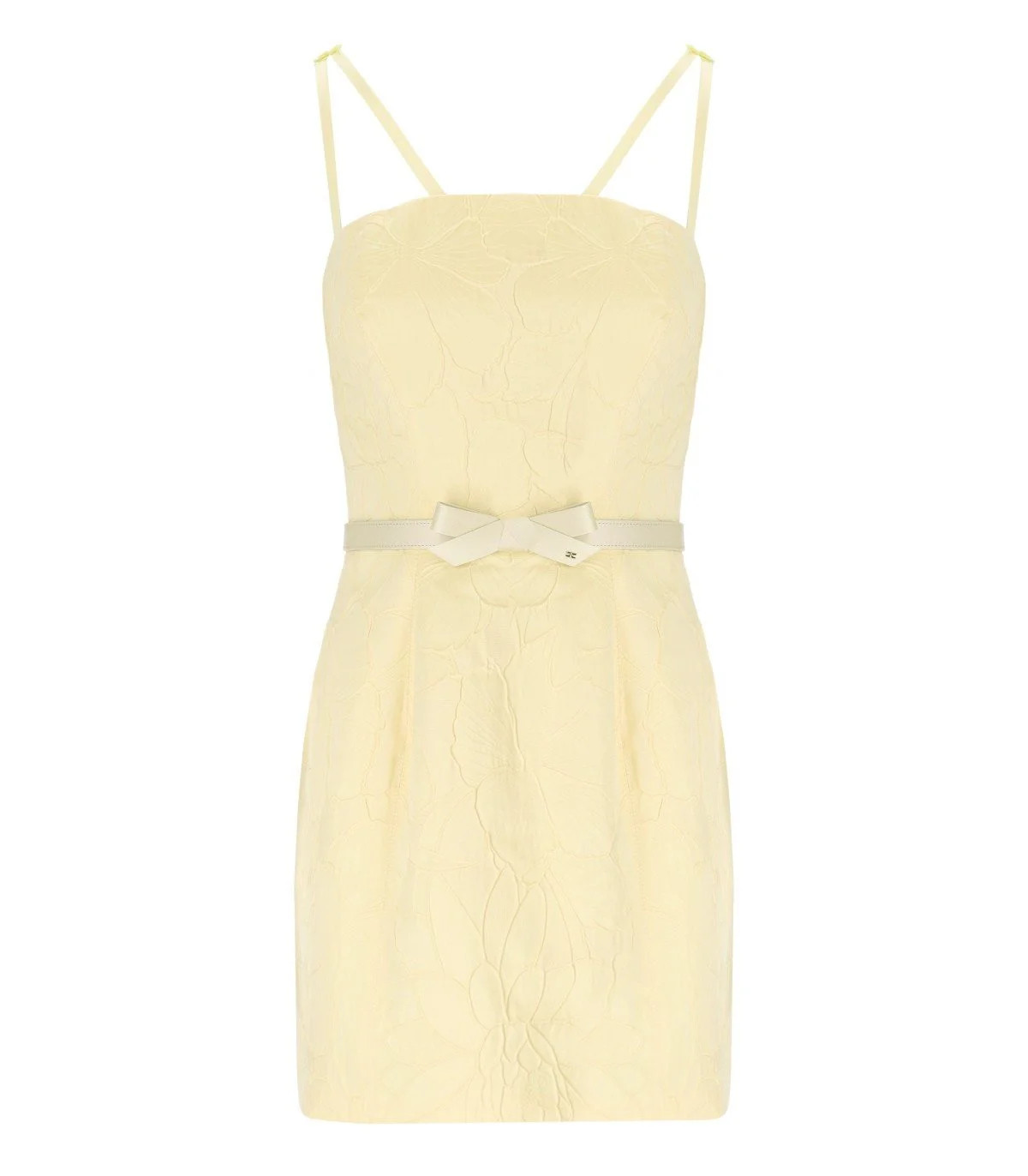 Elisabetta Franchi Lemonade Belted Dress | Balardi (US & Canada)