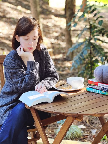 Spending some time in the forest reading and eating delicious cookies with milk.

#LTKhome #LTKSeasonal #LTKHalloween