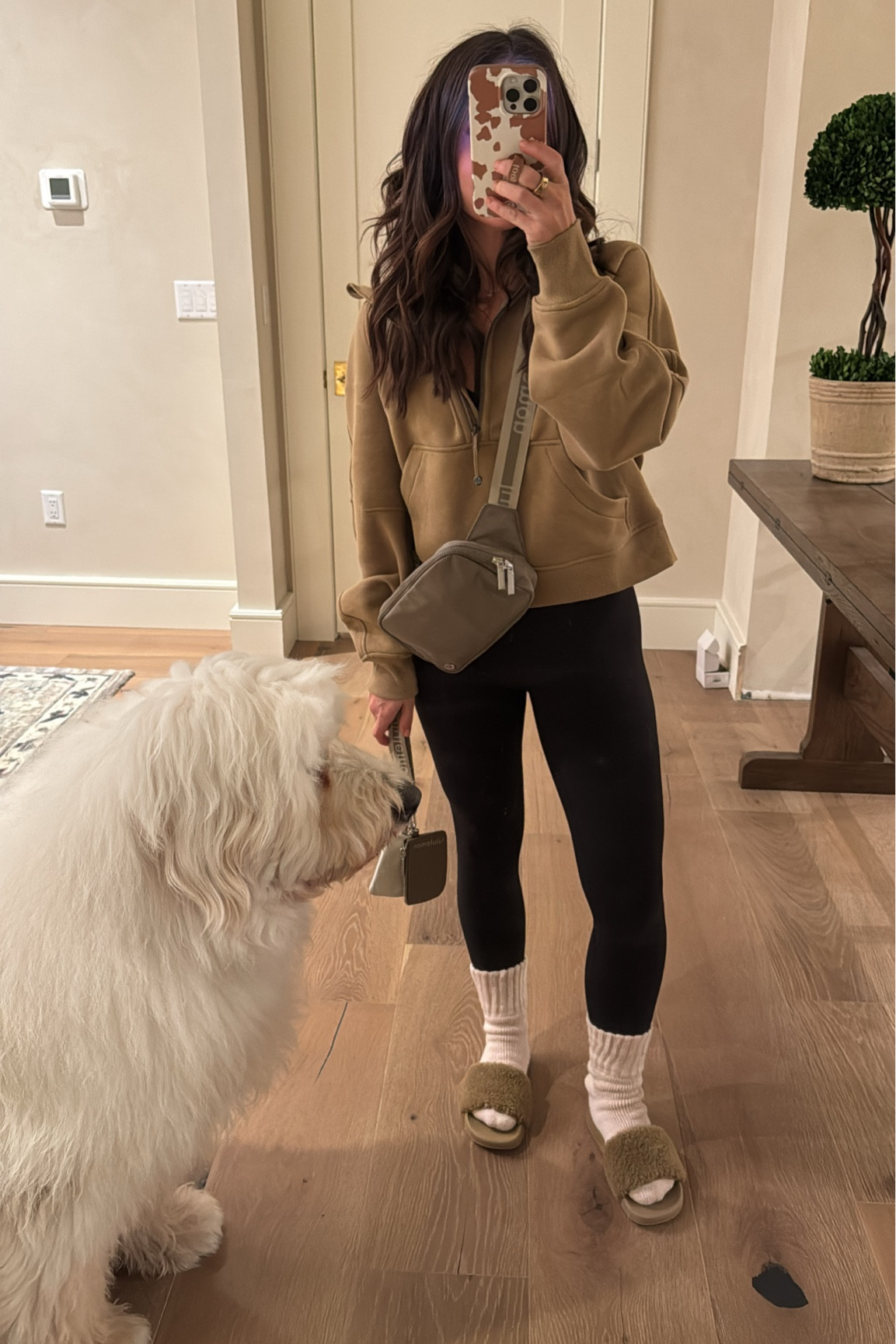 Lululemon comfy outfit
Half zip pullover size 4
Black jumpsuit size 4
Fleece slides size 7
LLululemon belt bag

@lululemon #lululemoncreator #ad  

#LTKFindsUnder100 #LTKSaleAlert #LTKFindsUnder50