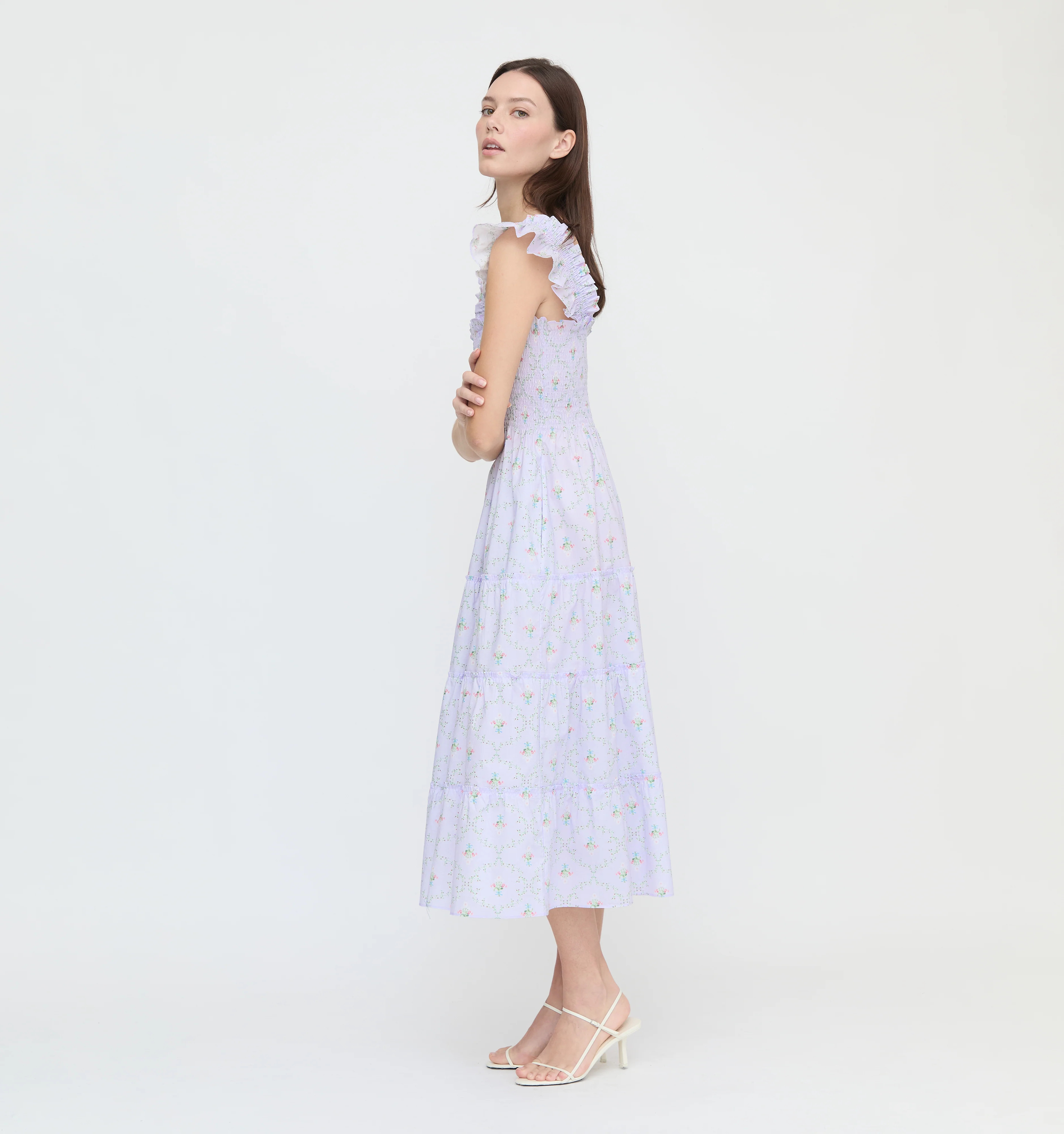 The Ellie Nap Dress - Navy Crepe | Hill House Home US