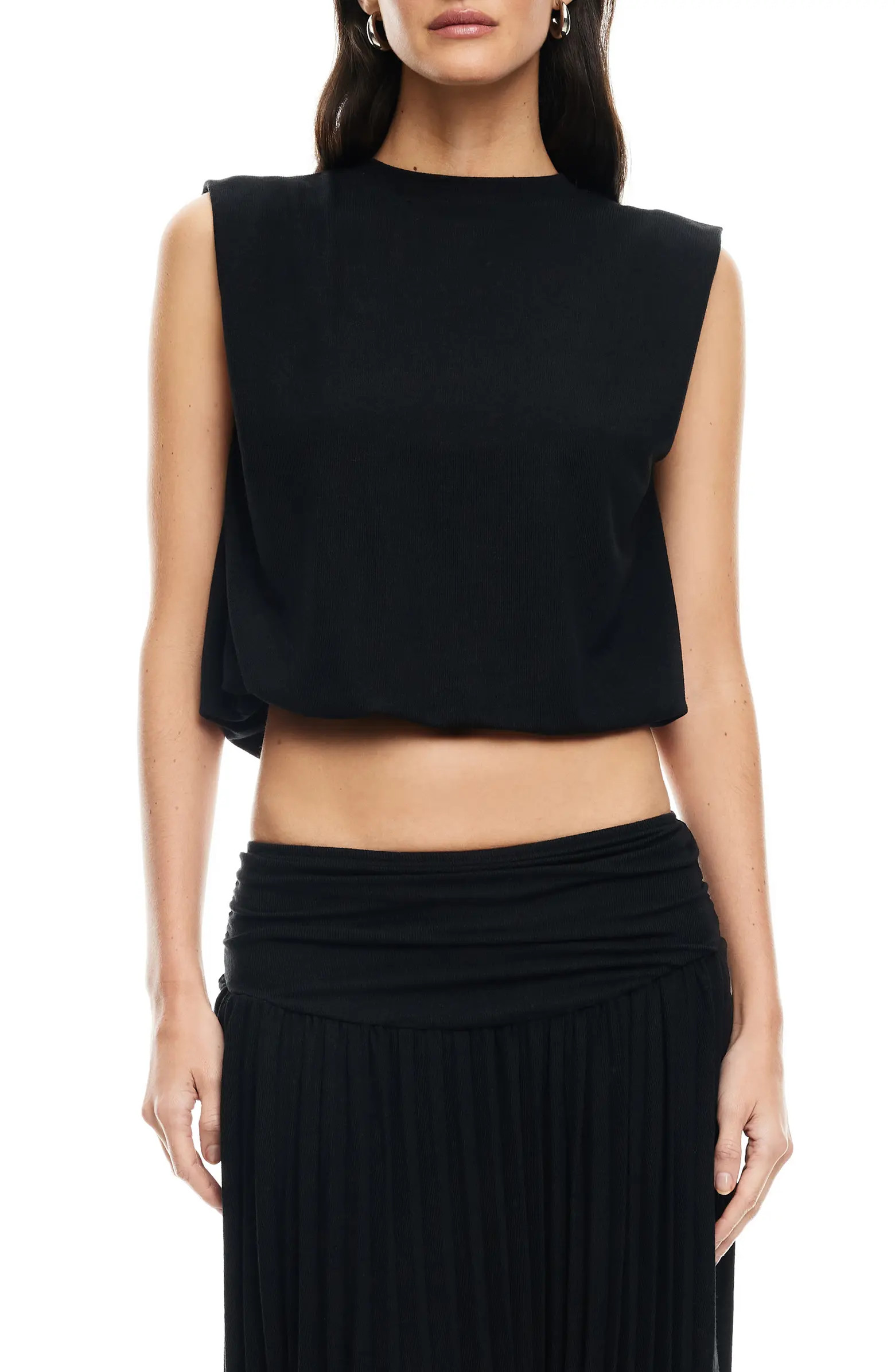 Field of Dreams Bubble Hem Crop Top | Nordstrom