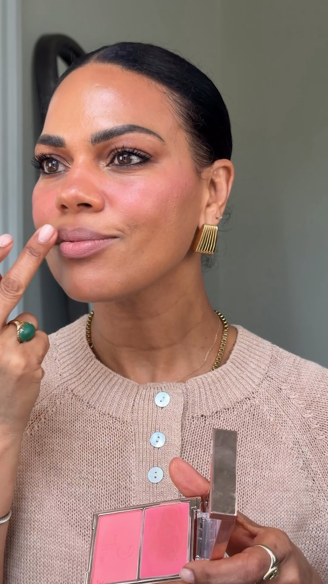 Keys to making even quick makeup last: everything will be on sale during The Sephora Savings Event Tip 1, prime eyes and face, I use the Danessa Myricks Yummy Skin Blurring Balm on my T-zone. Tip 2, use a good concealer brush and setting powder. I love this one from Huda Beauty! Tip 3, layer cremes and powders (I do powder first then creme but you can do either first). 


#LTKBeauty #LTKselfcare #LTKOver40