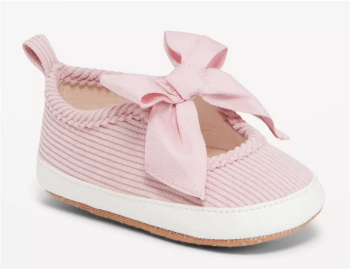 Corduroy Bow-Tie Sneakers for Baby curated on LTK