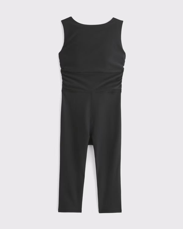 Women's YPB sculptLUX Slash Capri Onesie | Women's Active | Abercrombie.com | Abercrombie & Fitch (US)