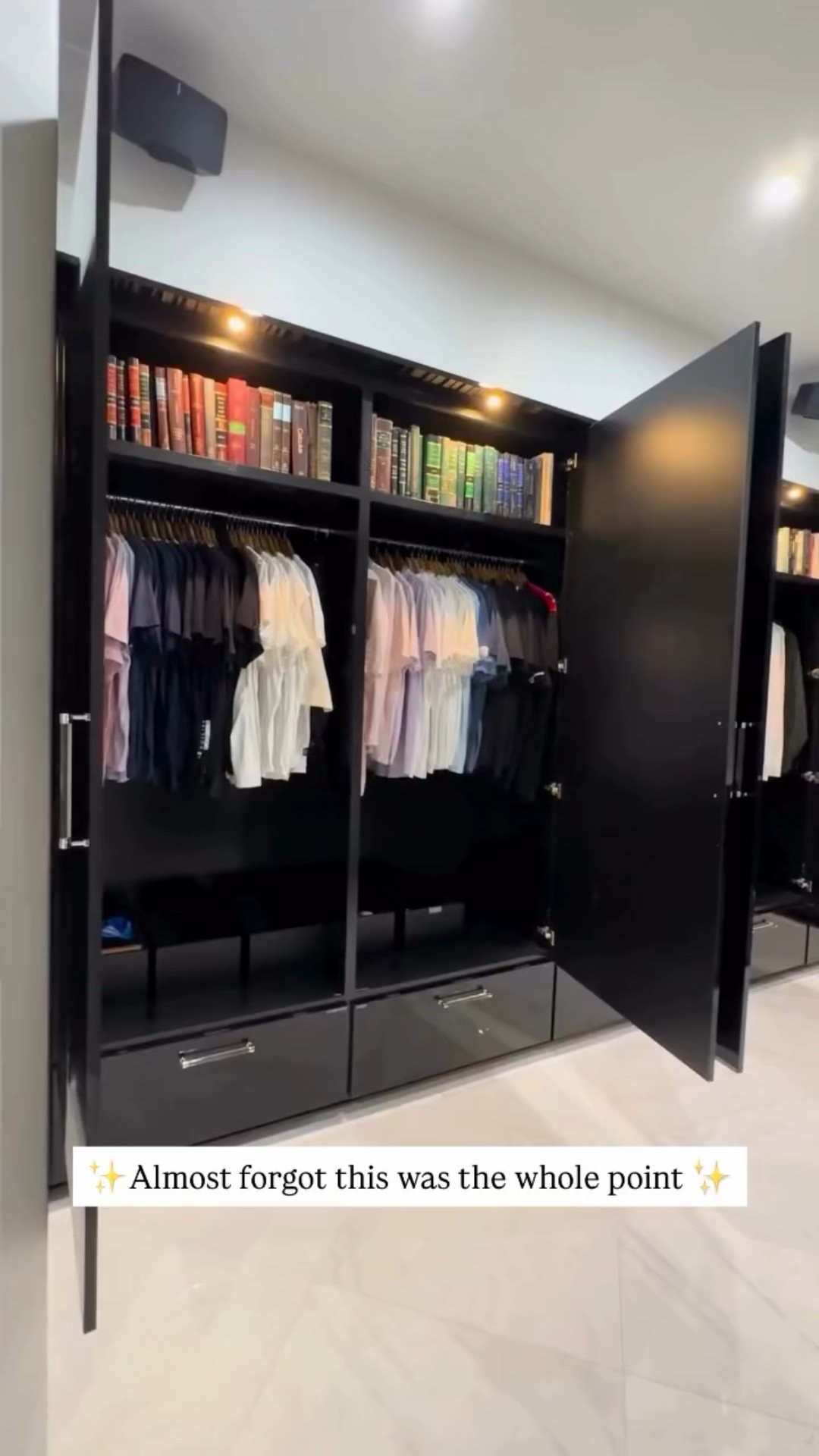 Do you ever walk into your closet and feel overwhelmed? Start by focusing less on perfection, and more on systems that actually work. Here’s are some of my tips! ✨

💫Get rid of the extra- Make a sell and donate pile for anything you no longer love, need, or wear. If it doesn’t serve you, it doesn’t need to stay.

💫Build a system that works for YOU- Create categories, color code and then, label everything to keep the system running long after the refresh is done.

💫Matching hangers - it’s a small investment that calms the mind and makes your closet visually feel less chaotic.

💫Use your keepsakes as decor - we took the piles of books on the ground and color coded them on the top shelf. This creates not only something aesthetically pleasing, but it brought a smile to our clients face being able to see all of his law books displayed for him to appreciate!

💌 Need a little more help? Send us a DM for more!

.

.

#AustinOrganizer #AustinTX #ATXBusiness #ATXOrganizer #HomeOrganization #DeclutterYourLife #OrganizedHome #ProfessionalOrganizer