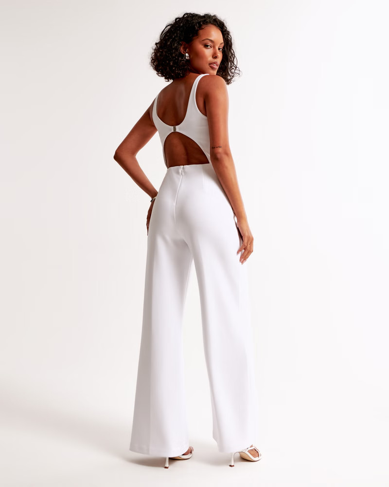 Women's Slash Clasp-Back Jumpsuit | Women's Dresses & Jumpsuits | Abercrombie.com | Abercrombie & Fitch (US)