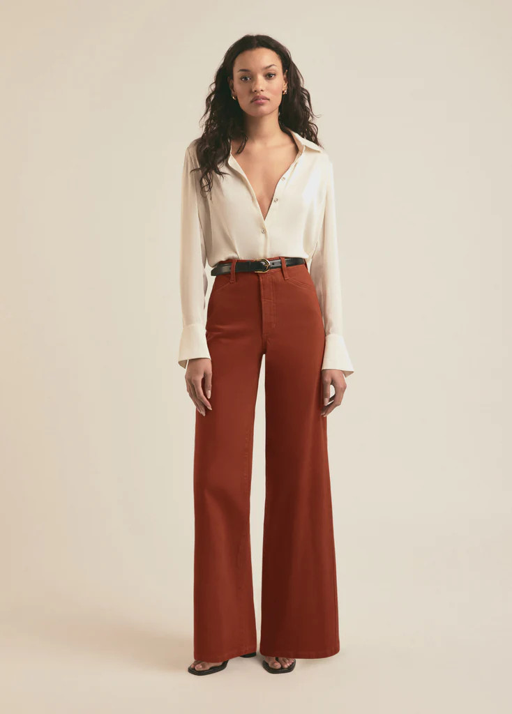 THE COATED MISCHA WIDE LEG | Favorite Daughter