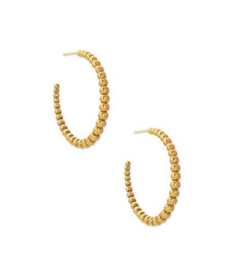 Goldtone Josie Hoop Earrings | Zulily