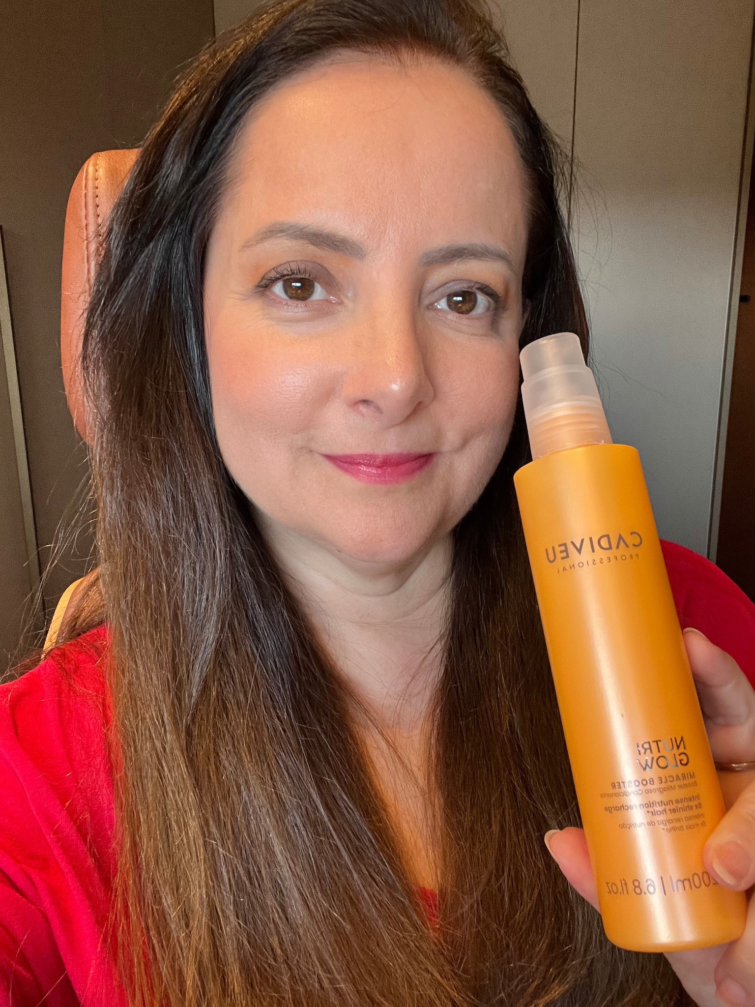 Aquele produto para dar uma recarga de nutrição, aumentando o brilho e diminuindo o frizz. Uma ótima opção de leave-in.

#LTKbeleza #LTKbrasil