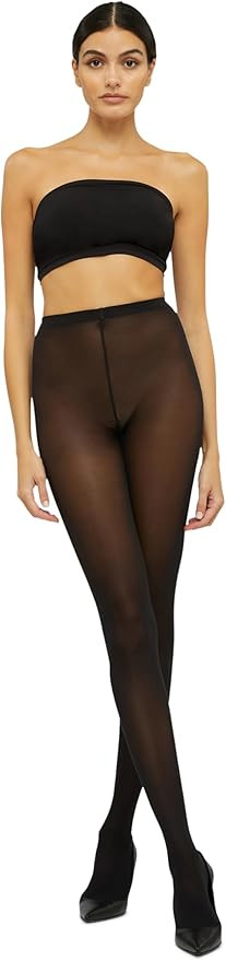 Wolford Velvet de Luxe 50 Denier Sheer Tights Pantyhose Hosiery for Women Luxurious Soft Elegant ... | Amazon (US)