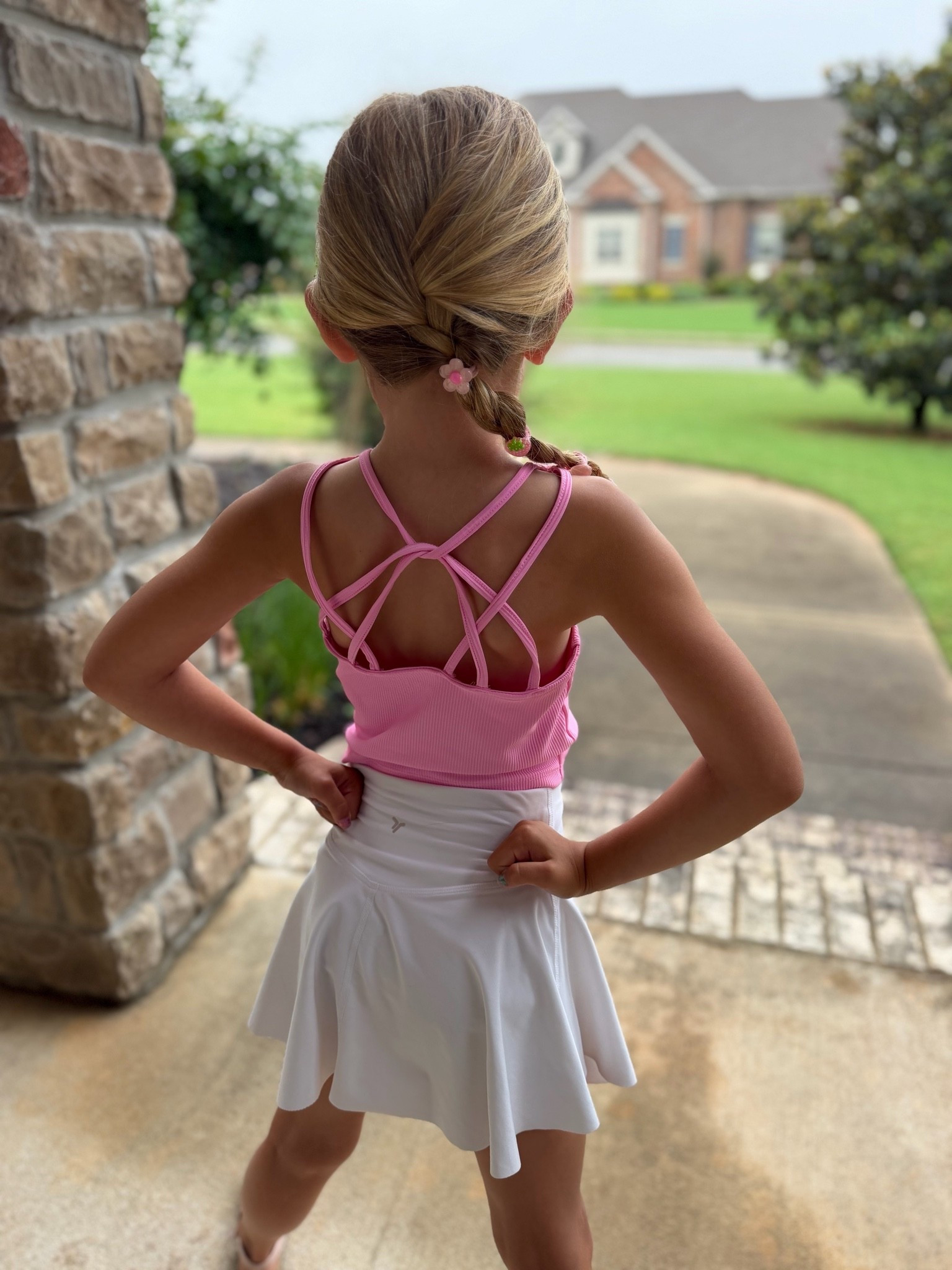 Okayyyy Walmart 💕
So many color options in this top and the skirt is half off at Old Navy! 

She is in a Small in both 💕

#LTKKids #LTKootd #LTKActive
