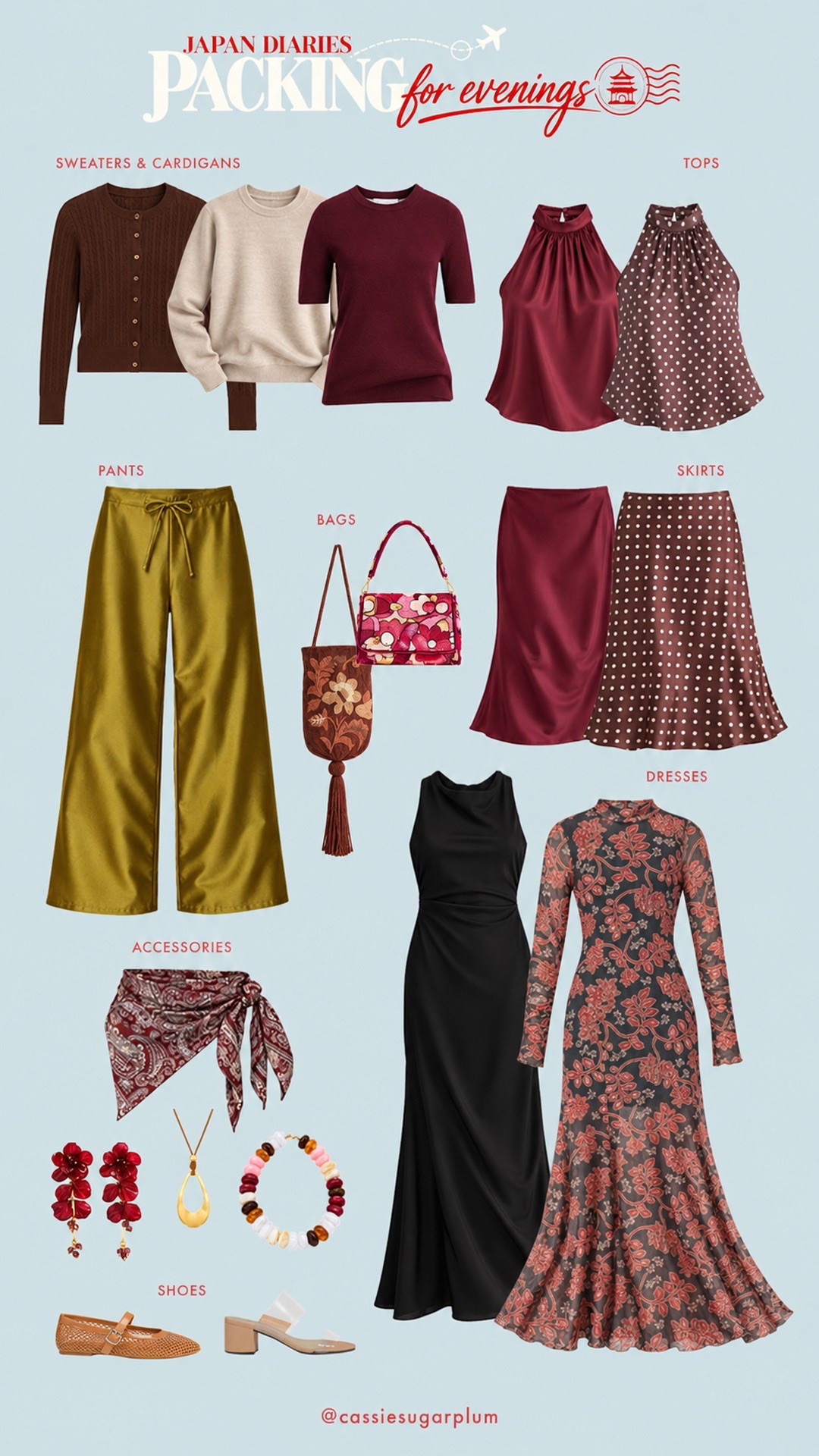 Japan Diaries: Evening Outfits | Hi Sugarplum!

#LTKootd #LTKTravel #LTKOver40