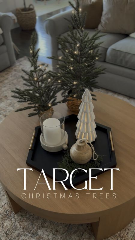 My fave Target Christmas trees this year!! 
#targetchristmas #christmasdecor #christmastrees #holidaydecor 

#LTKhome #LTKHoliday #LTKVideo