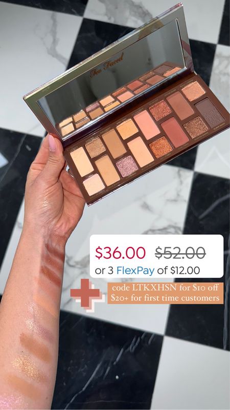 HSN deal of the day! This too faced eyeshadow palette is so perfect for the summery look! On sale for $36 (originally $52) plus use code LTKXHSN for $10 off $20+ for first time customers #HSNInfluencer #LoveHSN #ad 

#LTKsalealert #LTKbeauty #LTKunder50