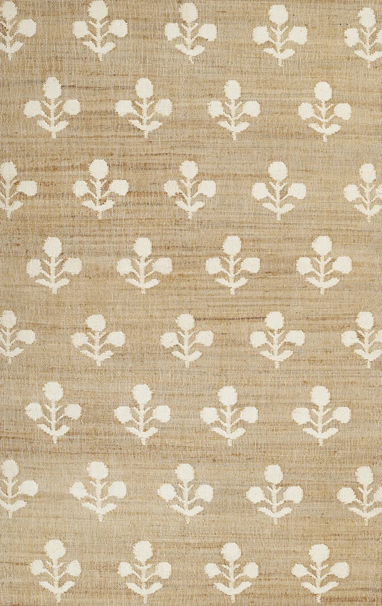 Erin Gates by Momeni Orchard Bloom Natural Hand Woven Wool and Jute Area Rug | Wayfair North America