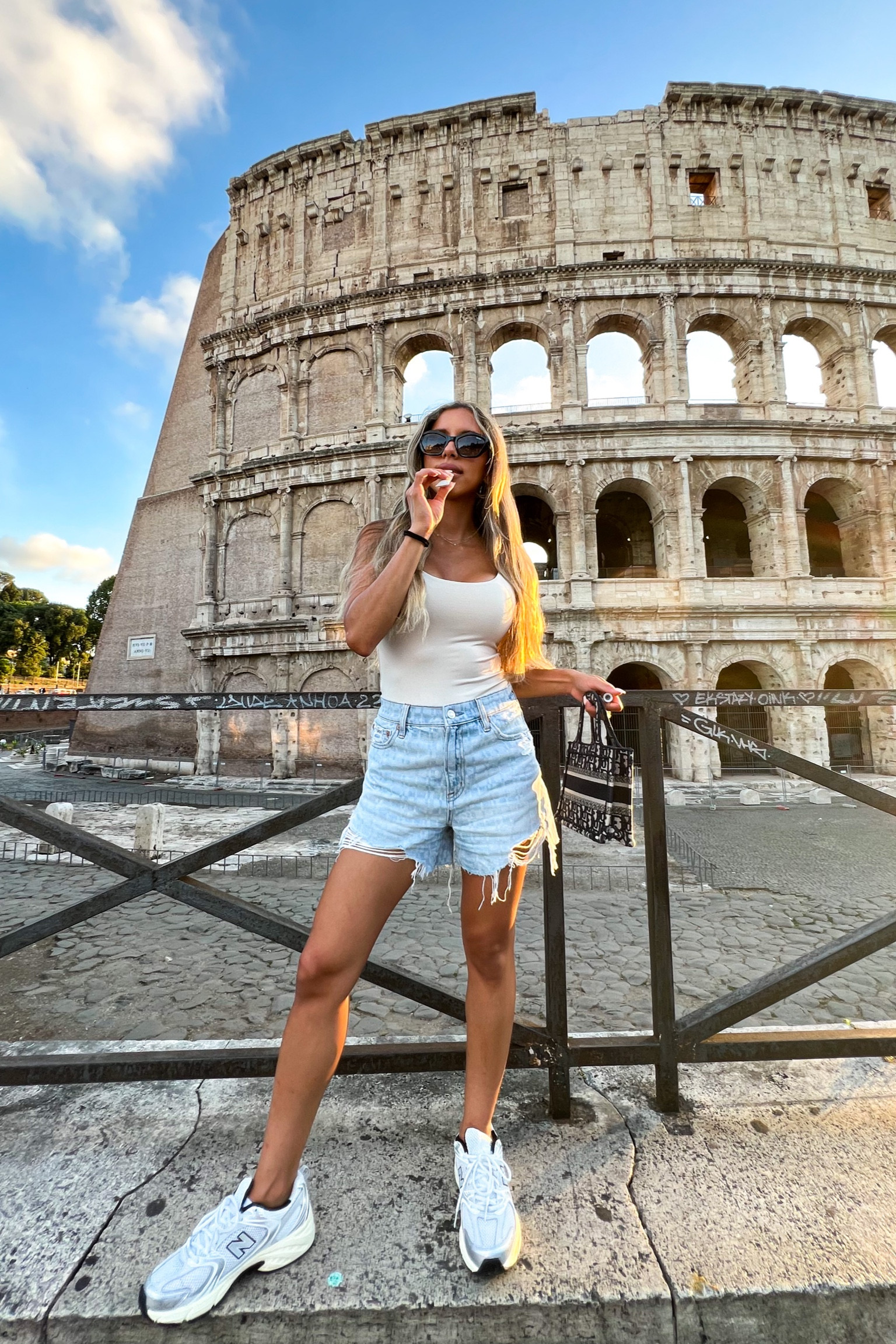 The perfect fit for a day of exploring Rome 🇮🇹 ft. Rhode 🫦

#LTKtravel #LTKU #LTKeurope