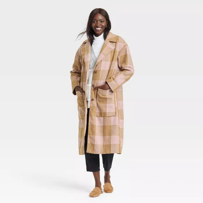 Women's Relaxed Fit Top Overcoat - A New Day™ | Target