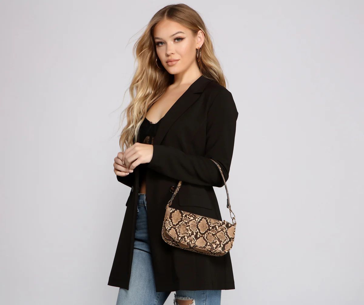 Sassy and Stylin' Snake Print Handbag | Windsor Stores