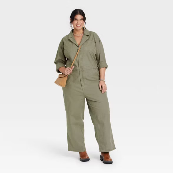 Women's Long Sleeve Boilersuit - Universal Thread™ | Target
