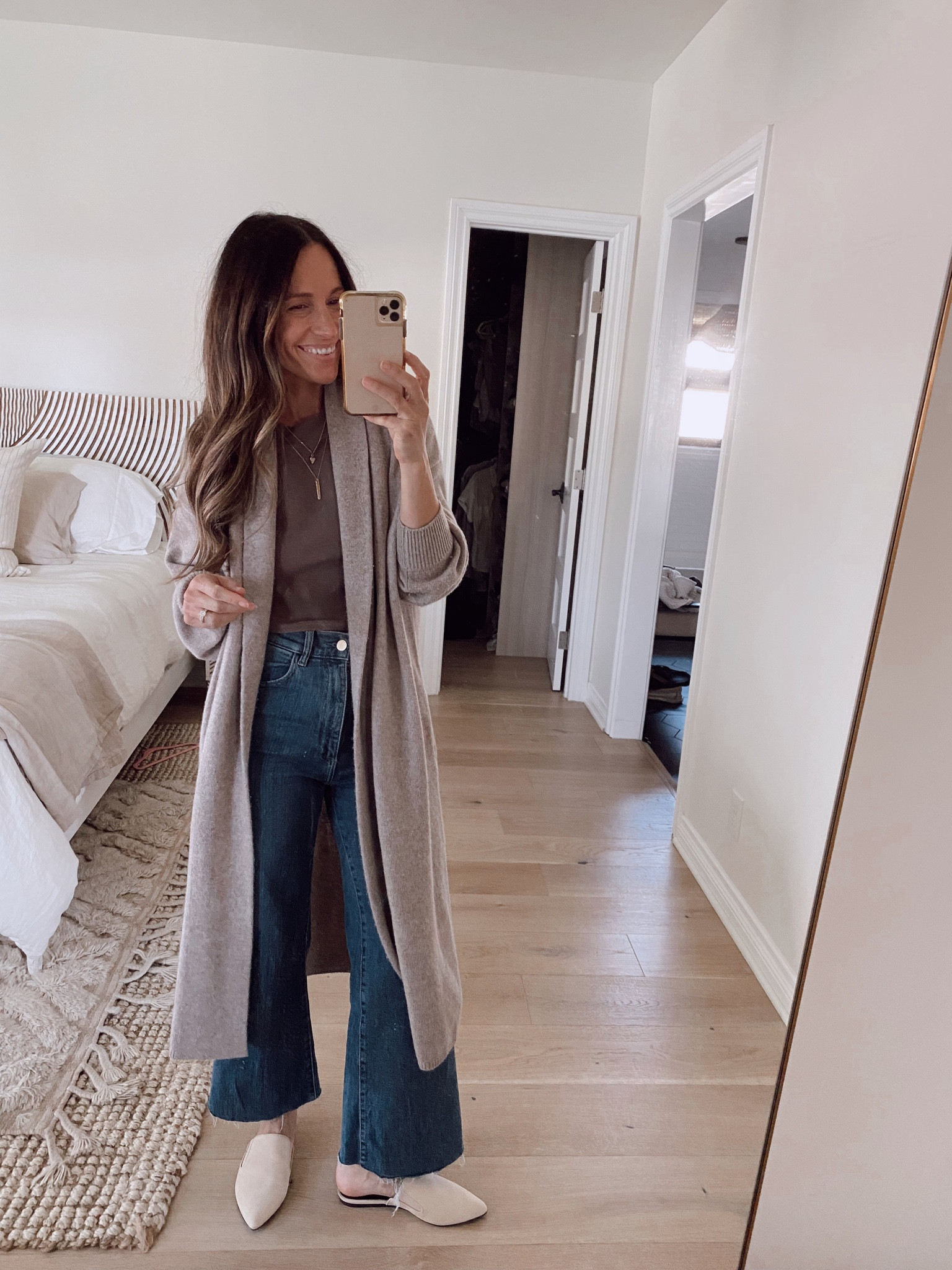 Today’s outfit from November’s capsule wardrobe 
Mules are 20% off with code EARLY20 

#LTKsalealert #LTKSeasonal #LTKstyletip