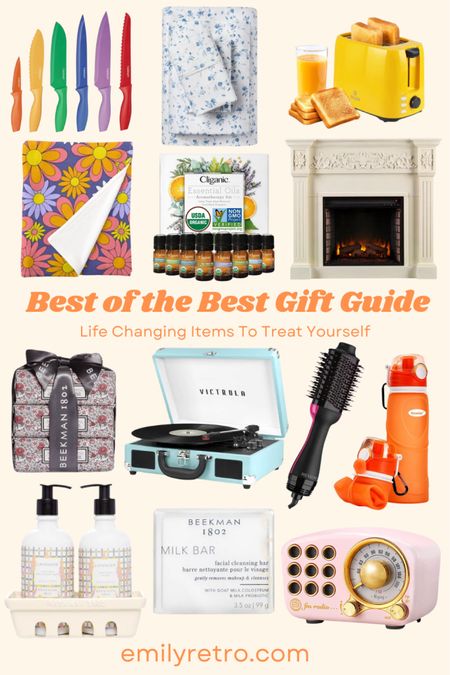 The best of the best gifts to treat yourself or give for Christmas. These are my favorite items that I own including colorful housewares, beauty, furniture, travel, and more ☺️

#LTKCyberweek #LTKhome #LTKGiftGuide