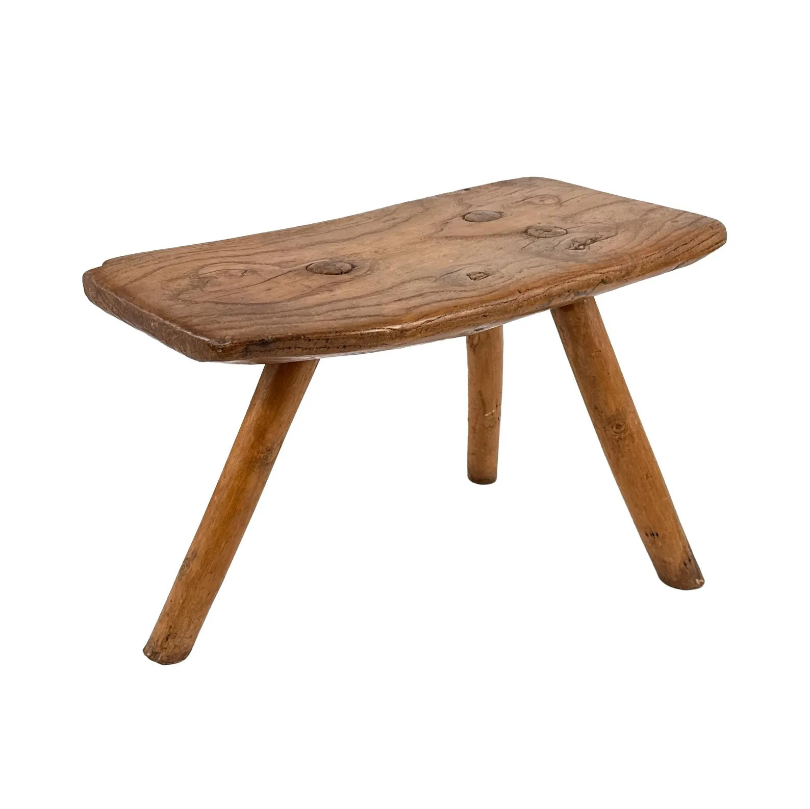 Antique Late 1800s Maple Burl Wood Tripod Primitive Hand-carved Three-legged Milking Stool - Etsy | Etsy (US)