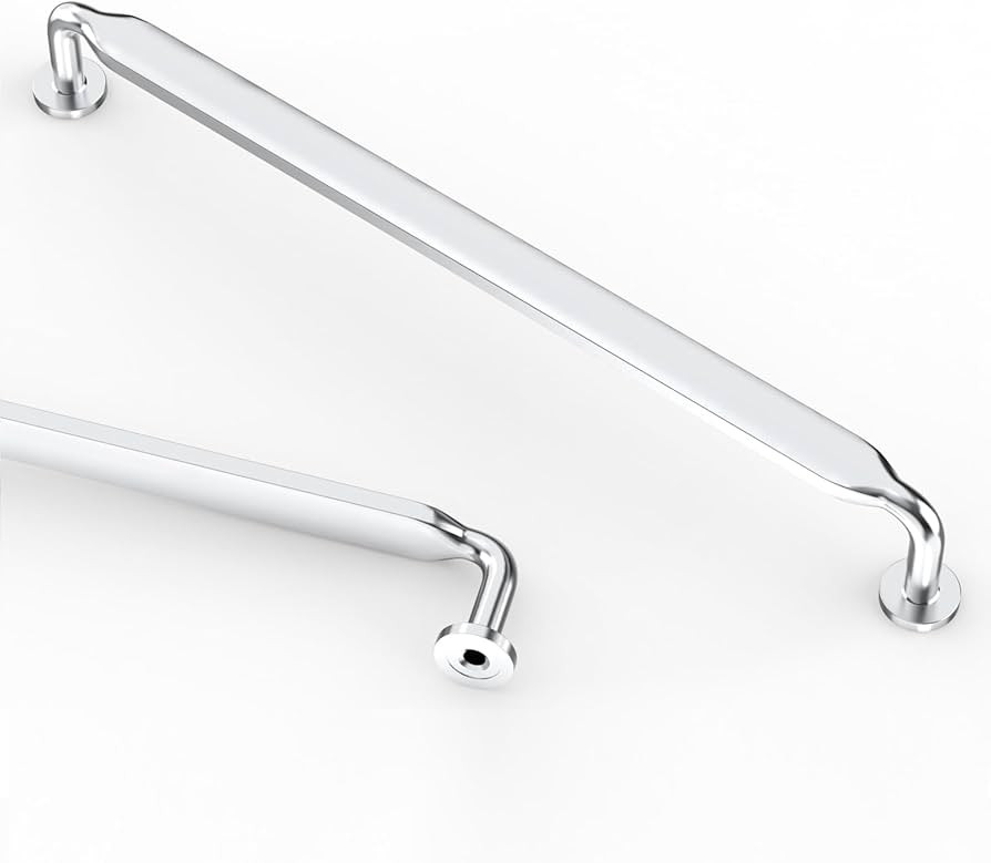 Asidrama 10 Pack 10 Inch(254mm) Polished Chrome Kitchen Cabinet Handles, Cabinet Pulls Kitchen Ca... | Amazon (US)
