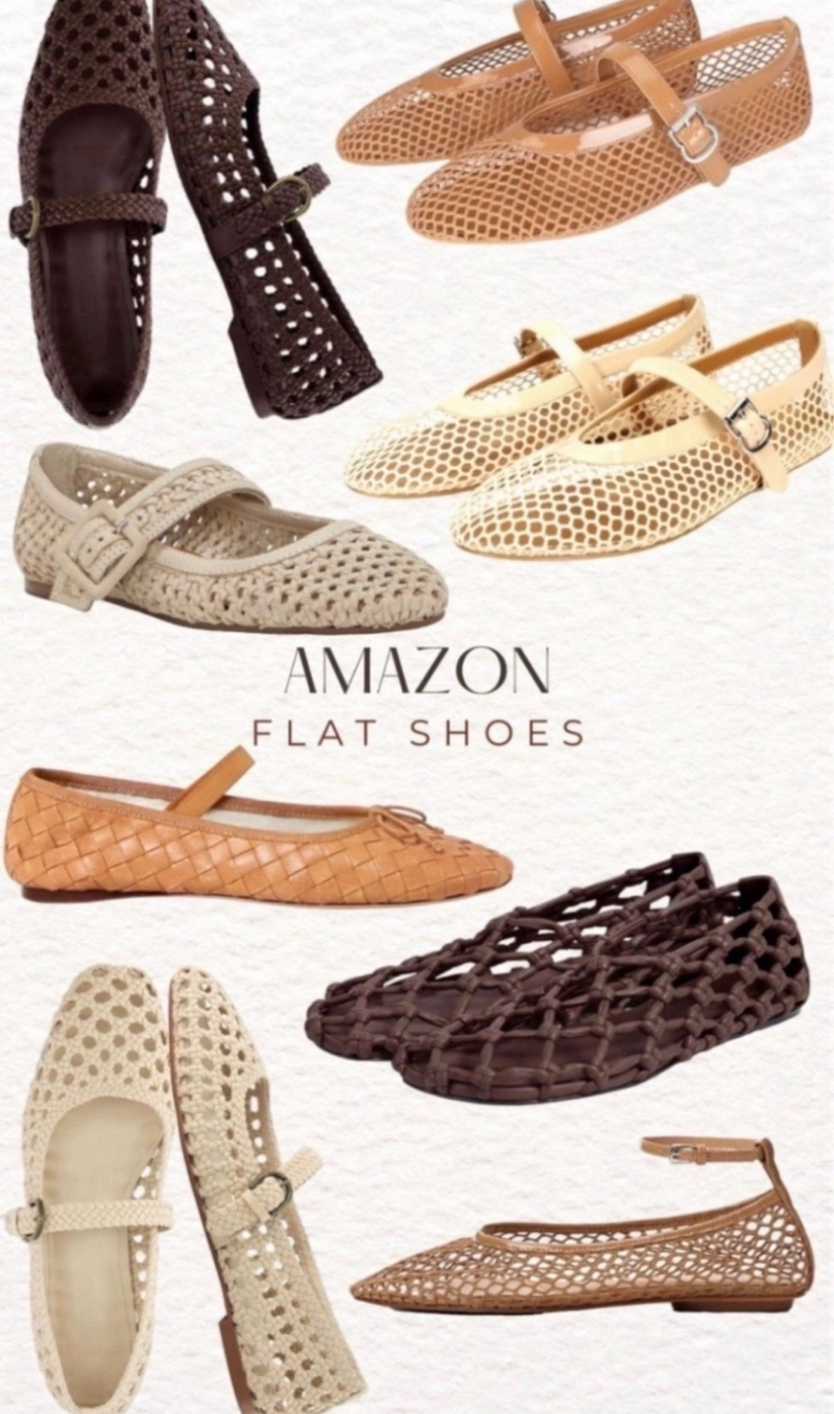 mesh ballet flats