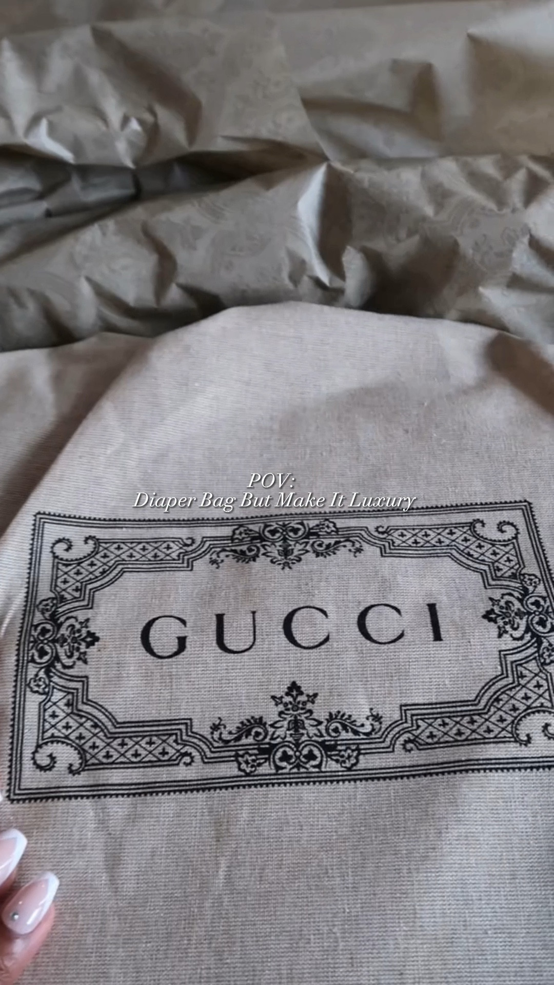 Gucci Supreme Canvas Baby Changing Bag - Love Luxe